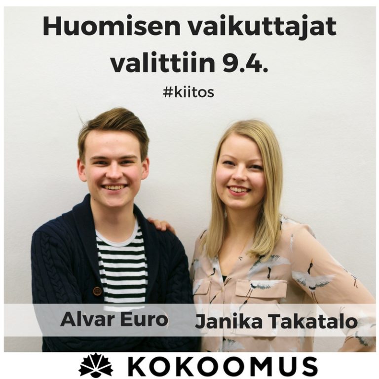 Kiitos luottamuksesta!