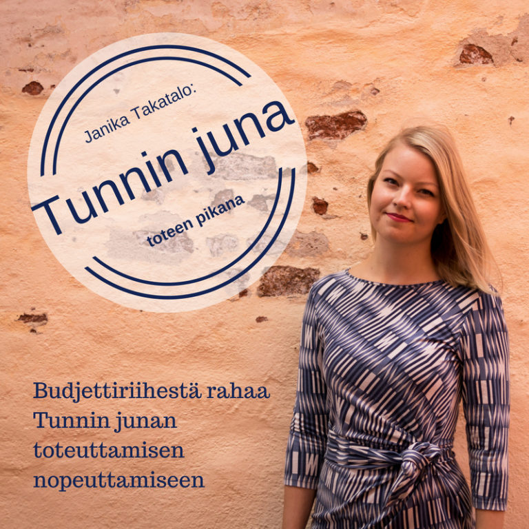 Tunnin juna pikana – kiitos!