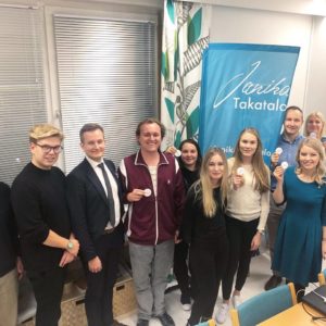 Janika Takatalo, tule mukaan, eduskuntavaalit, Varsinais-Suomi