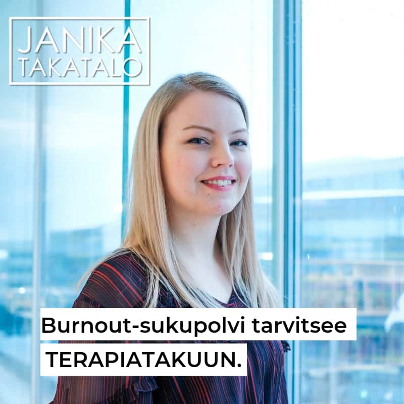 Kokoomus, #Takatalo2019, Terapiatakuu, Terapiatakuun, Burnout, Varsinais-Suomi, eduskuntavaalit 2019, kokoomuksen eduskuntavaaliehdokas Janika Takatalo, Janika Takatalo, Turku, Salo, Kaarina, Raisio, Naantali